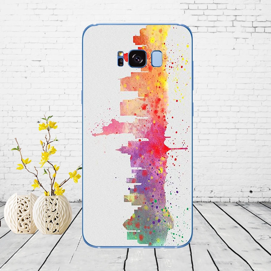 Мягкий силиконовый чехол для Samsung Galaxy S6 S7 edge S8 S9 S10 plus A70 A50