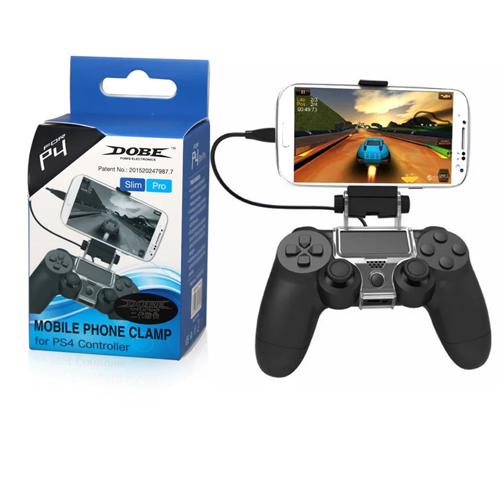 Модернизированная версия складной держатель геймпада для PS4 Slim Pro регулируемый угол подставка поддержка 6 дюймов контроллер мобильного телефона джойстик
