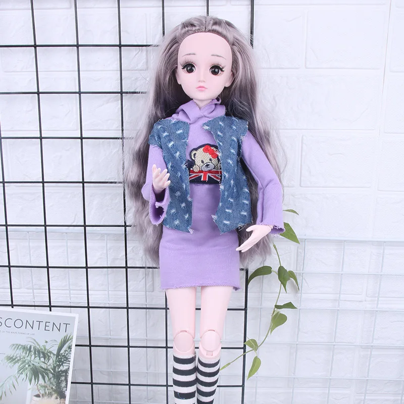 60 см BJD куклы музыка смарт кукла подвижные Шарнирные тела игрушки Дети девушки