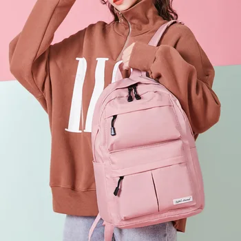 

Student Backpack School Bags For Teenage Girls Book Bag Women Bagpack Men Rucksack Ladies Travel Backpacks Mochila Feminina Sac