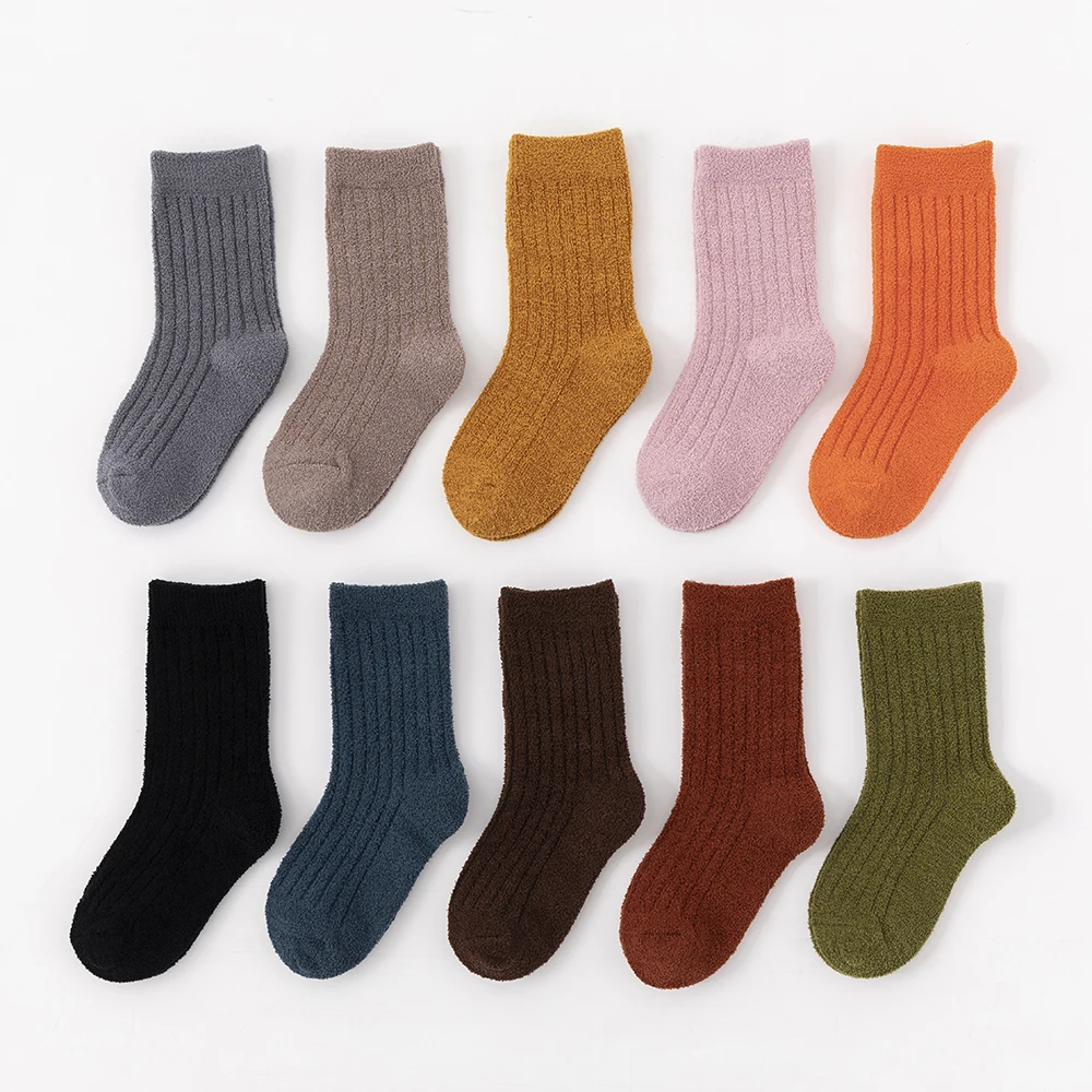 Children Socks Thick Cold Winter Super Warm Non-slip for Students Snow Baby Christmas children socks