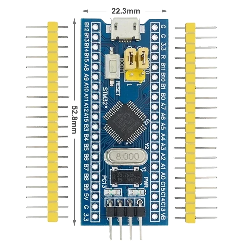 Модуль платы разработчика минимальной конфигурации STM32F103C8T6 ARM STM32 для Arduino ST Link V2