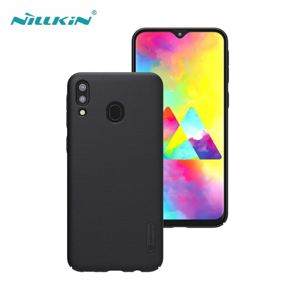 Чехол Nillkin для Samsung M20 матовый защитный жесткий противоударный чехол с защитой от