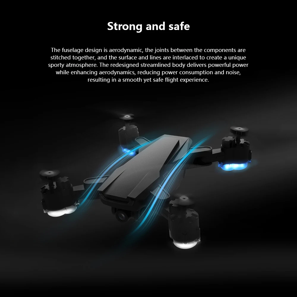 SHAREFUNBAY Drone GPS 5G WIFI and 4K HD wide angle camera FPV Drone X Pro Quadcopter 5