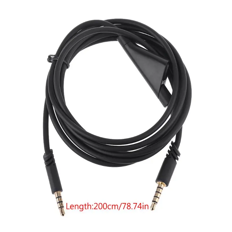 

Earphone Cable with Button Mute for A10 A40 G233 Gaming Headset