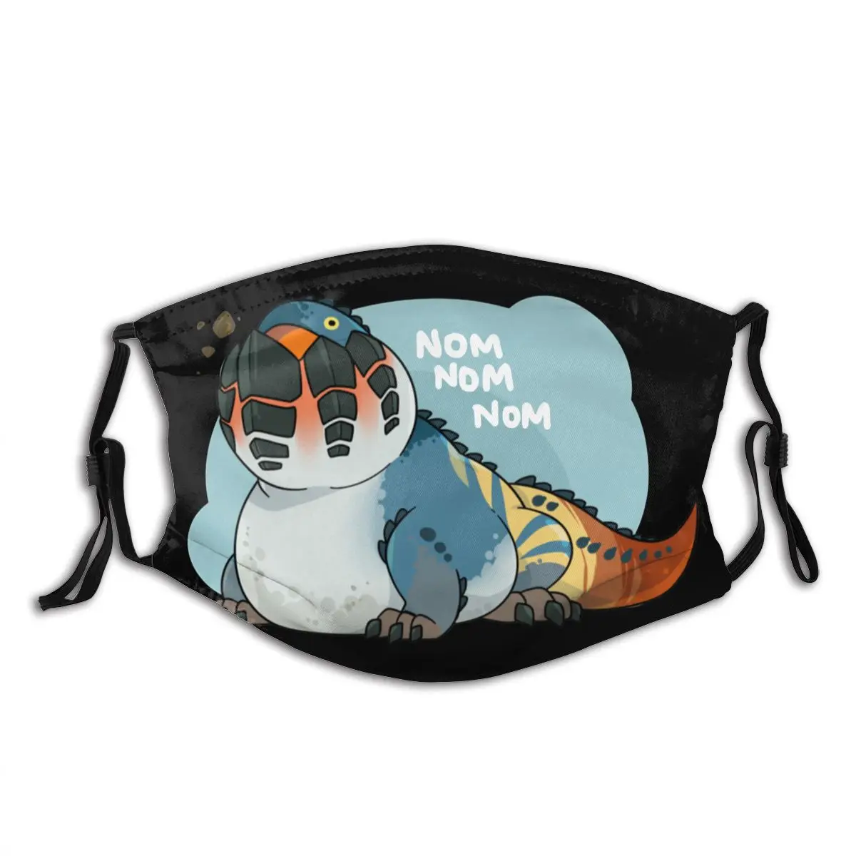 Dodogama Monster Hunter Reusable Mouth Face Mask Dustproof Protection Cover Respirator Muffle with Filters | Аксессуары для одежды