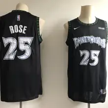 Мужские баскетбольные майки Minnesota Derrick Rose