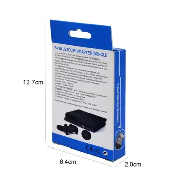 

3.5mm Bluetooth 4.0 USB Dongle Wireless Adapter for PS4 Controller Headset Kit