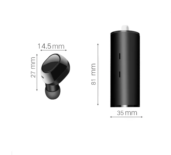 TWS19 настоящие беспроводные Bluetooth наушники мини стерео наушники Bluetooth 5,0 гарнитура с зарядным устройством для xiaomi huawei