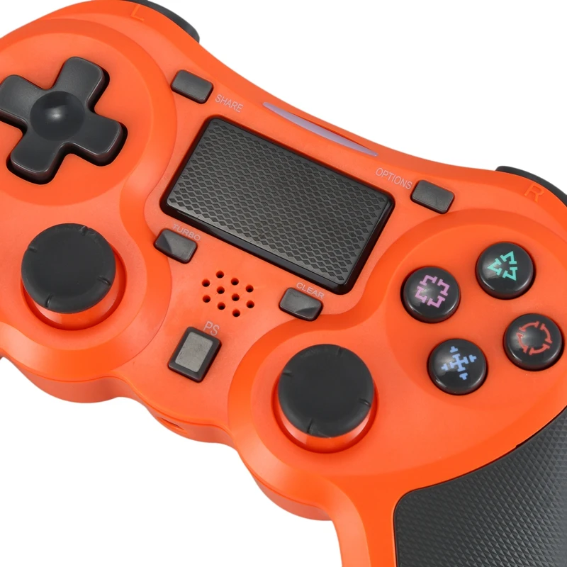 Беспроводной контроллер Bluetooth геймпад для sony Ps4 с двойной вибрацией и пусковыми кнопками для Playstation 4 и доступа к компьютеру