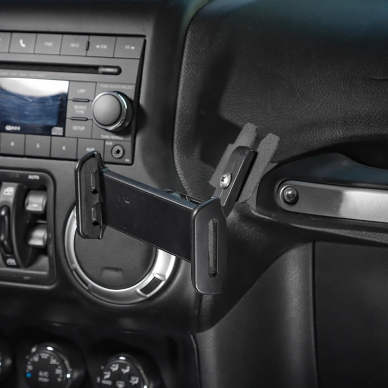 Автомобильный Gps кронштейн для Jeep Wrangler Jk Interphone поддержка держатель телефона Ipad Держатель для Jeep Wrangler Jk 2011- автомобильные аксессуары