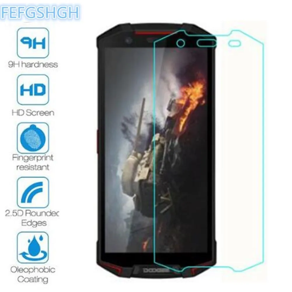 

2PCS Tempered Glass For DOOGEE S70 Explosion Proof Screen Protector For DOOGEE S70 Lite Protective Film Glass