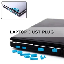 13 шт./компл. силиконовые противопыльная Заглушка Крышка фиксаторы уход за кожей лица маска ноутбук Пылезащитная заглушка для ноутбука с защитой от пыли Пылезащитная заглушка для USB компьютерные аксессуары