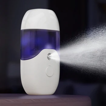 

USB Portable LED Mini Car Home Humidifier Air Purifier Essential Oil Diffuser Face Steamer M88