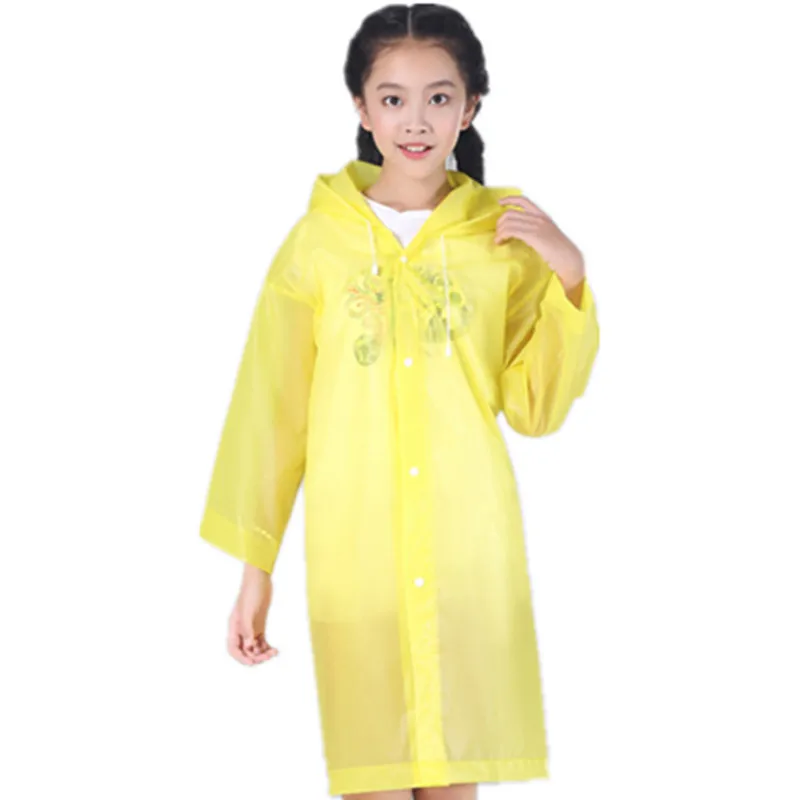 1 Item Cute Dinosaur Polyester Baby Raincoat Outdoor Waterproof Rain Coat Children Impermeable Poncho Boy Girl Rain Jacket Gift