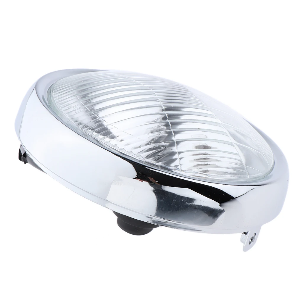 6V Silver Motorcycle Front Headlight Headlamp Fits For Honda Z50A Mini Trail 1977  Z50A Mini Trail 1976-1978