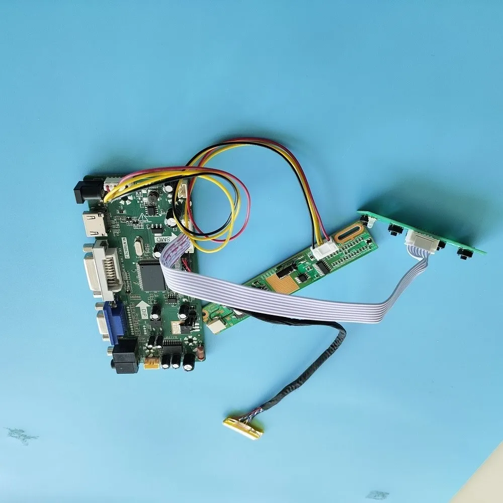 

Комплект DVI + VGA + HDMI-совместимый + аудио для LP154W01-TLD4/TLD5/TLE1/TLE3/TLE4/TLEA/TLE5 1280X800 15,4 "плата контроллера ЖК-экрана