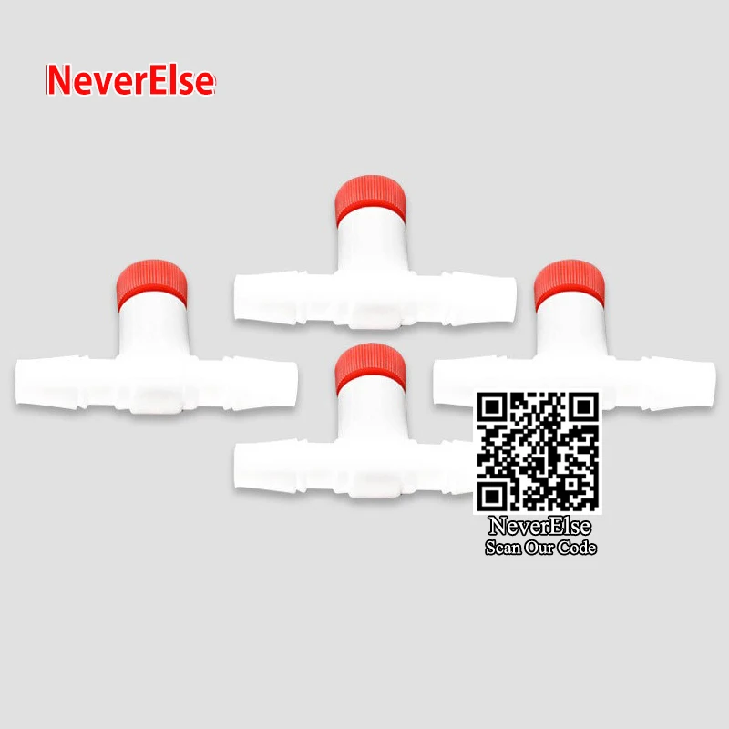 5pcs Fish Tank Air Volume Control Valve Diameter 4mm 10mm Aquarium Air Regulator Flow Tube Pipe Valve Adjustable Oxygen Pump