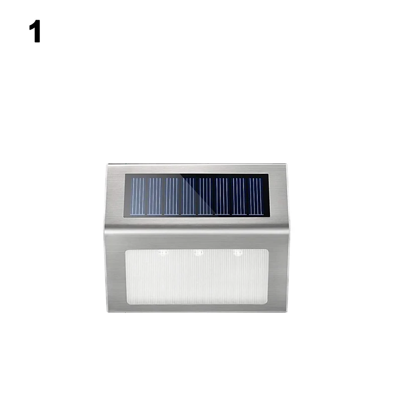 best outdoor solar lights Solar Powered LED Deck Lights Outdoor Waterproof Aluminum Wall Lamp For Garden Patio Street Balcony Yard Fence Steps solar panel lights Solar Lamps