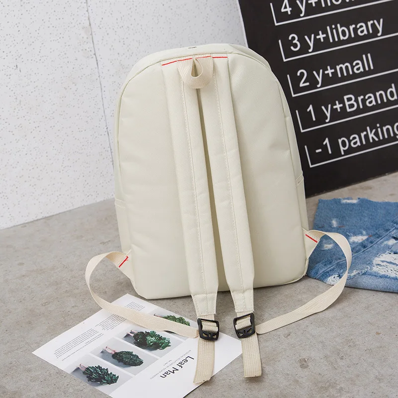 

CHIC Backpack Women's South Korea MORI Series College Student 2018 New Style INS Super Fire Canvas Vintage Sense GIRL'S School B