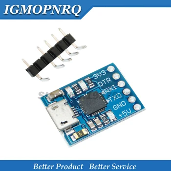 

5PCS JMCU CP2102 USB to UART TTL Module 6Pin Serial Converter UART STC Replace FT232 STC Downloader