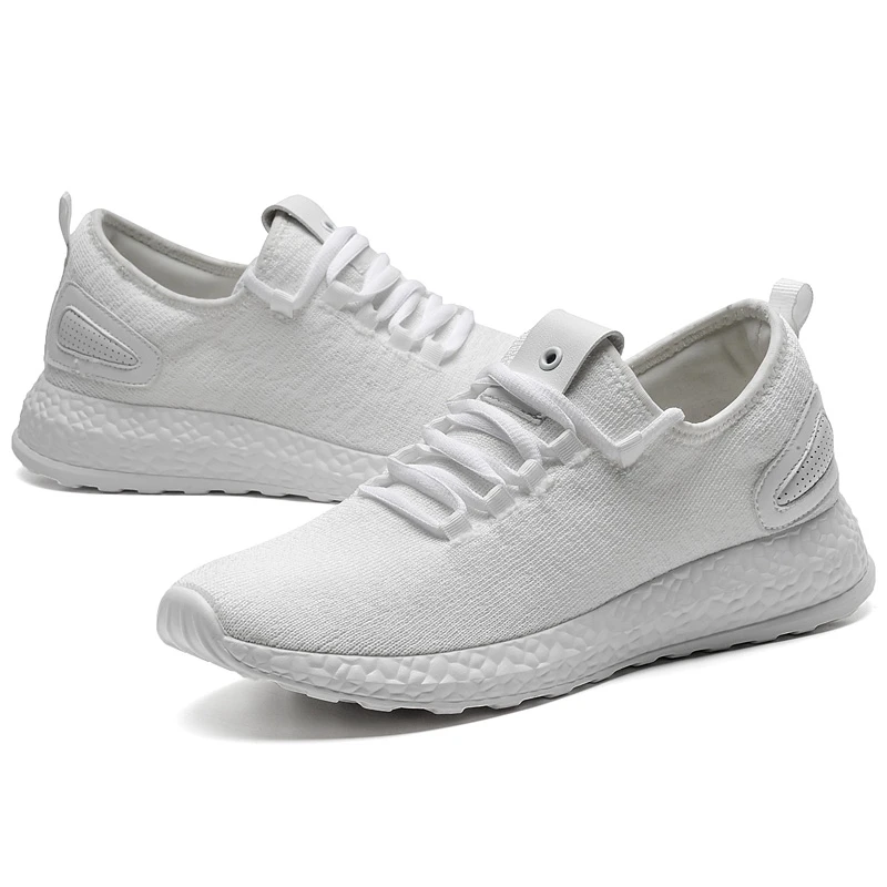 

Breathable Lightweight Fashion New Sneakers Wear-resistant Men Casual Shoes Jogging Comfortable Lace Up Vulcanize Walking