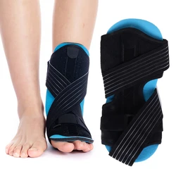 New Breathable Foot Drop Orthotic Brace Plantar Fasciitis Traction Strap Ankle Fixation Antisprain Fracture Support Night Splint