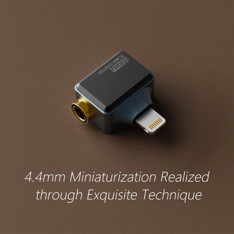DD ddHiFi TC44A 4.4mm Headphone Adapter for iphone CS43131 DAC Chip Supports Native DSD256 and PCM 32bit/384kHz