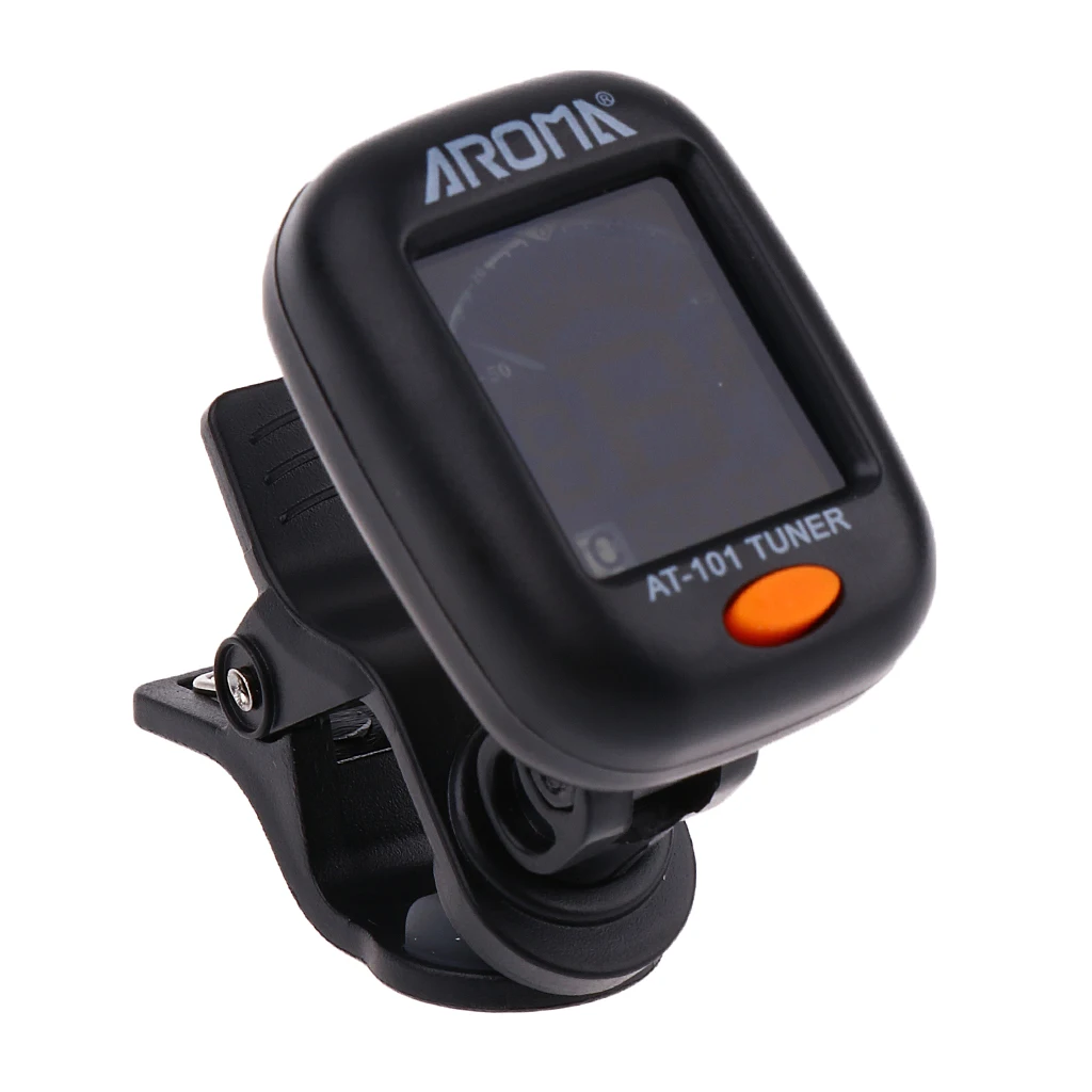 Digital Clip On Guitar Tuner for Acoustic Guitar Bass Violin Ukulele