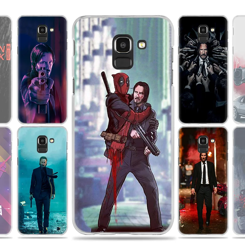 

John Wick Pattern Case Cover for Samsung Galaxy A50 A80 A70 A60 A40 A30 A20 A20e A10 A9 A7 A6 Plus 2018 Note 8 9 10 Pro