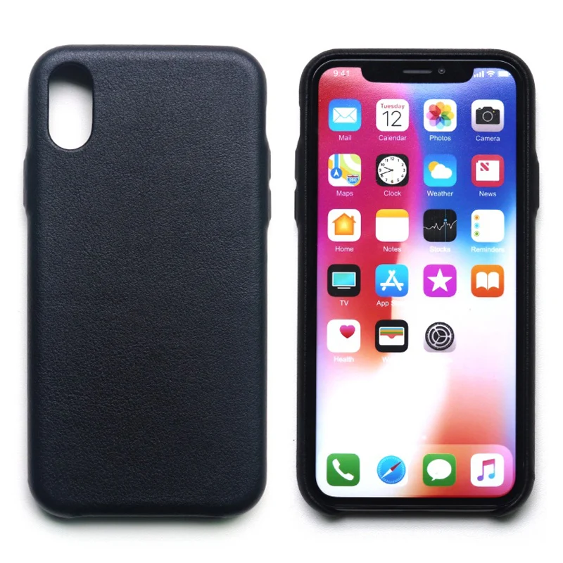 Роскошный чехол для телефона из натуральной кожи наппа для iPhone X 7/8 Plus, тонкая задняя крышка для iPhone 8 7 Plus, защитный чехол