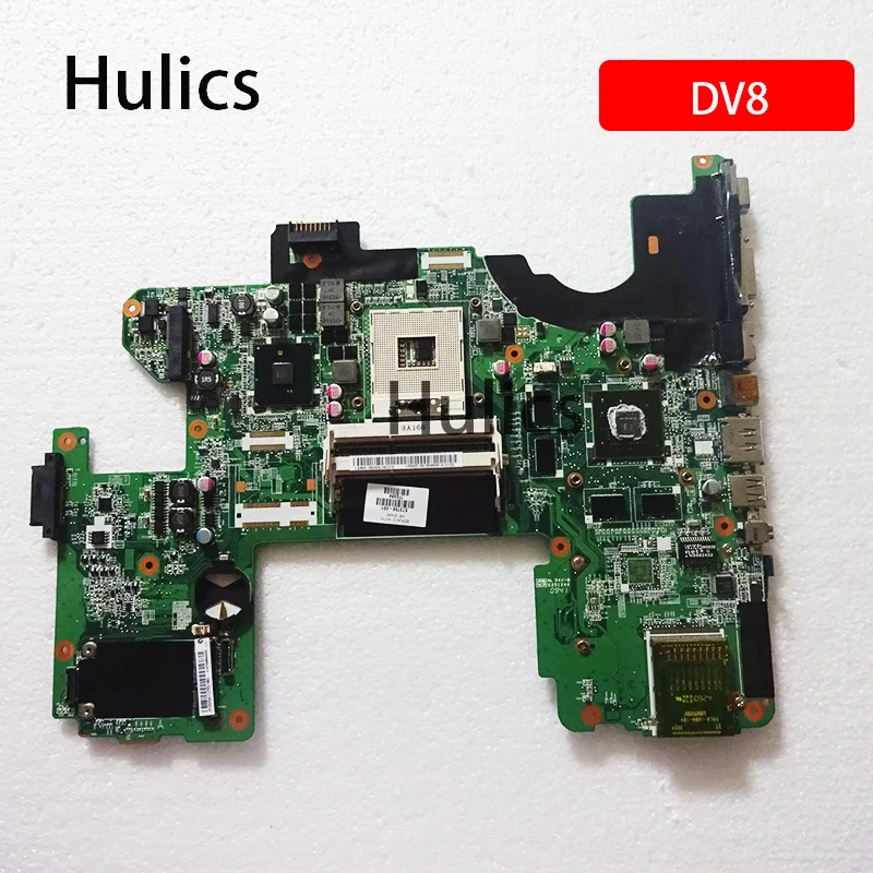 

Hulics Used 573758-001 Laptop Motherboard For Pavilion DV8 Mainboard 591382-001 Pm55 Daut8amb8d0 DDR3