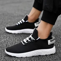 Mesh Men Shoes Casual Breathable Men Sneakers Fashion Lace-Up Lightweight Walking Sneakers Tenis Masculino Men Vulcanize Shoes 1