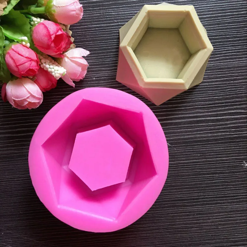 Розовая 3D форма для свечей силиконовая DIY штукатурка ароматическая свеча пресс-формы автомобиля орнамент формы украшения для дома рукодельные формы для мыла