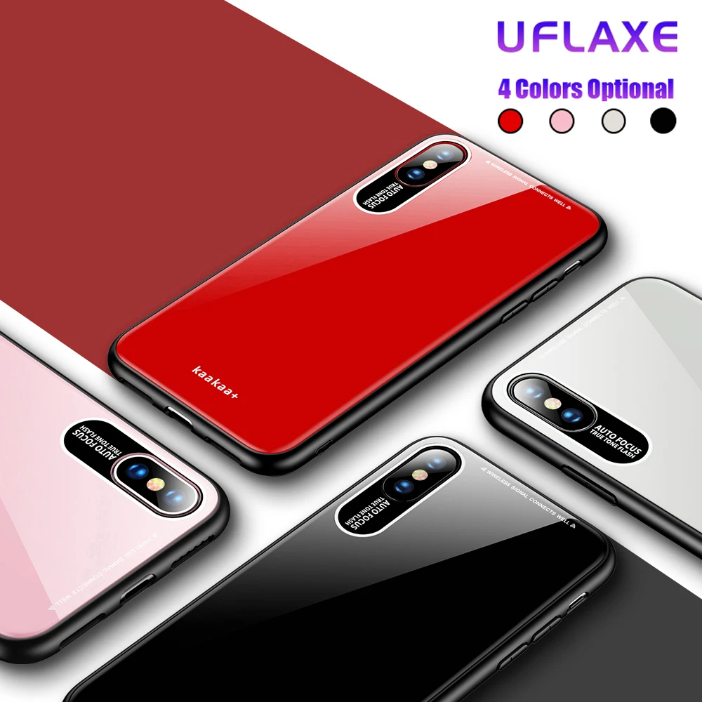 

UFlaxe Phone Case For iPhone 5 5s SE 6 6s Plus 7 8 Plus X XR XS Max KAAKAA Hard Casing Shockproof Ultra-thin Cover