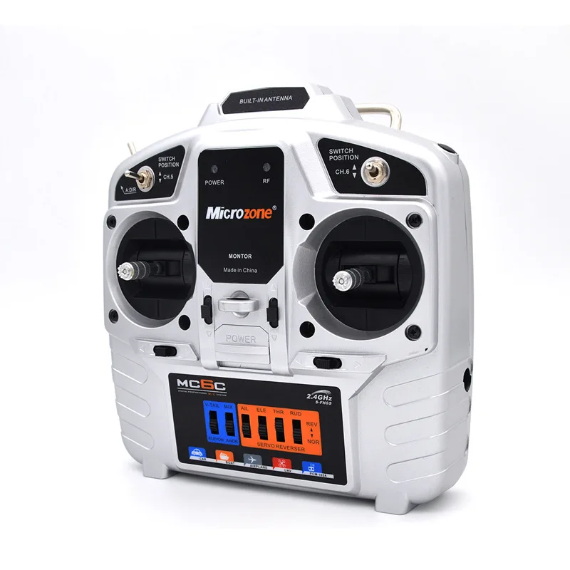 

Mc6c 6a 6b Upgraded 6-Channel 2.4G Model Aircraft Remote Control Receiver Fixed-Wing Four-axis Car Ship Model