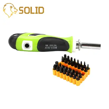 

Screwdriver Set Kit Tamper Proof Security Extension Bit Holder Repair Dismantle Tools for Precision Watch Computer 35Pcs/Set