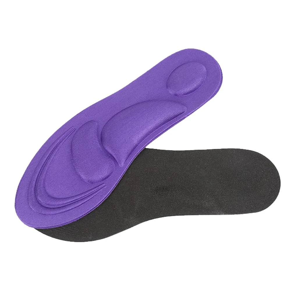 3D Shoe Insoles Memory Foam Thick Sponge Cushion DIY Cutting for Men Women
