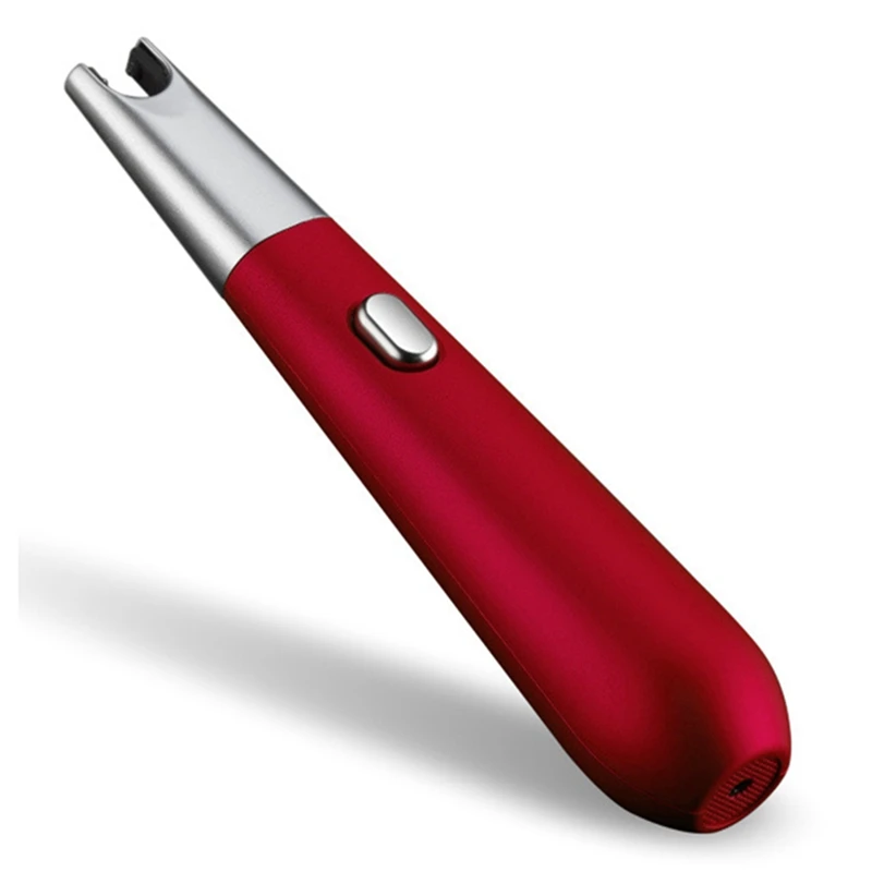 USB Перезаряжаемый пистолет для поджига для барбекю USB Электронная зарядка прикуриватель Электрический ветрозащитный негорящий без газовых зажигалок
