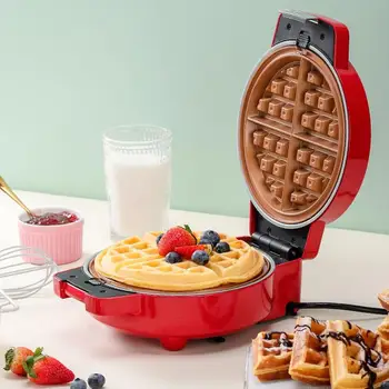 

Double-sided Heating Waffle Maker DIY Waffle Bowl Machine Ice Cream Cone Machine Breakfast Crepe Maker 220V 800W