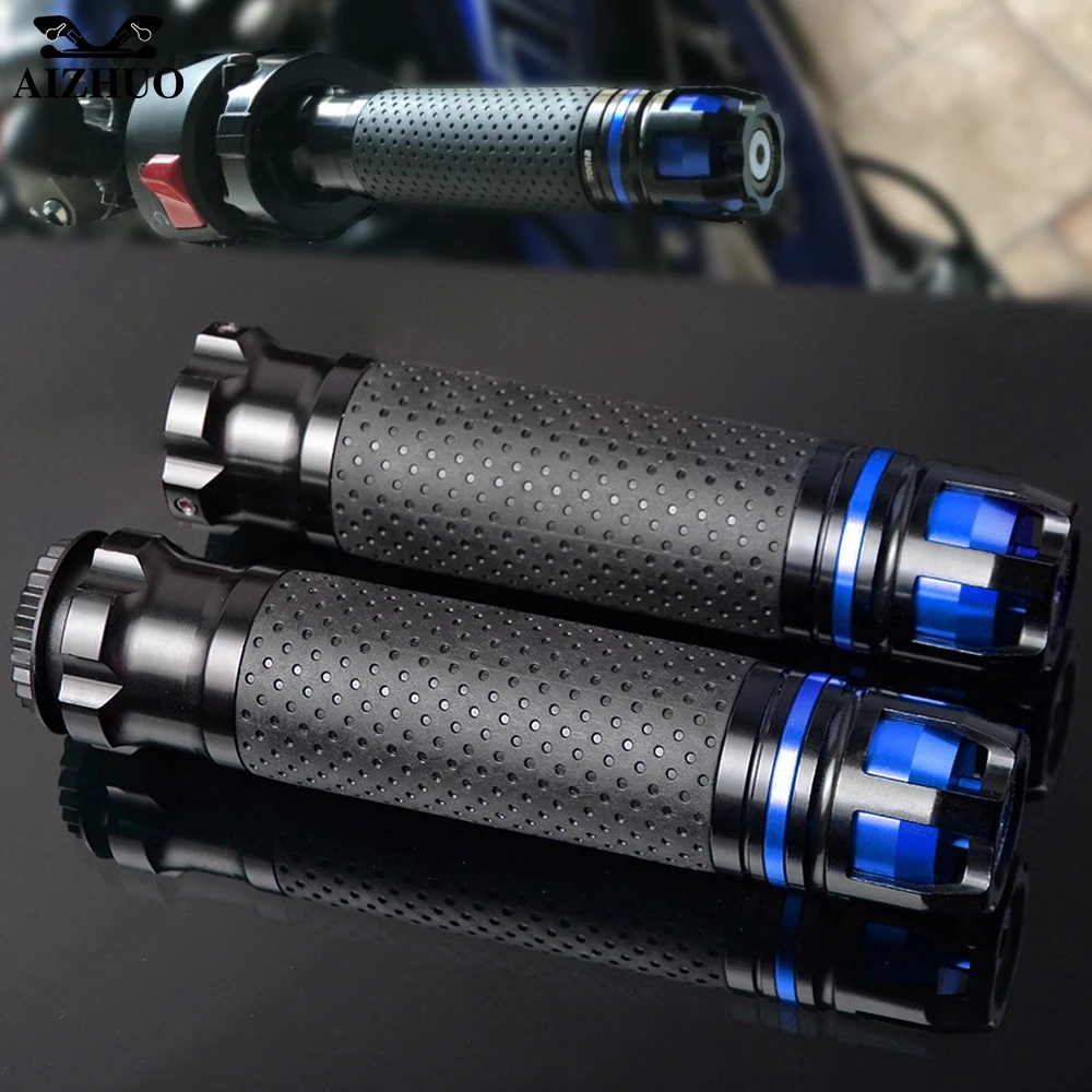 

CNC Motorcycle Accessories Handle Grips Handlebar Hand Bar Grip FOR YAMAHA YZF R1 R6 2005 2006 2007 2008 2009 2010 2011 2012
