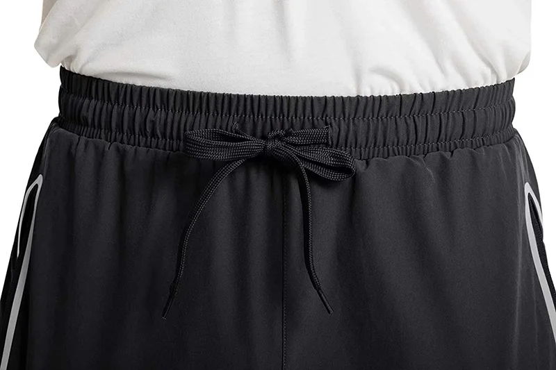 Men Quick Dry Reflective Stripe Zip Pocket Fitness Training Pants