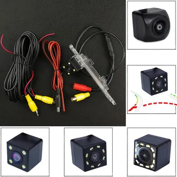 

Car CCD Night Vision 4LED Backup Rear View Camera Waterproof Parking Assistance For Renault Koleos 2009~2011 2012 2013 2014