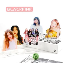 K-pop Star BLACKPINK Дженни Лиза Роза Jisoo фигурка на акриловой подставке коллекция подарочных канцелярских принадлежностей