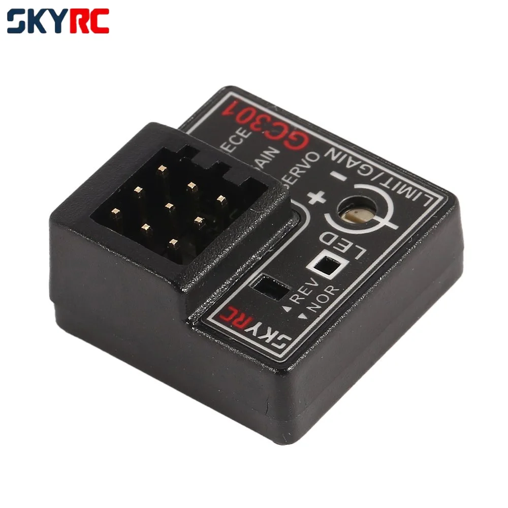 

Hot 1pcs SKYRC GC301 Mini Gyro Gyroscope for RC Car Drift Racing Car Steering Output Integrated Compact Light-weight