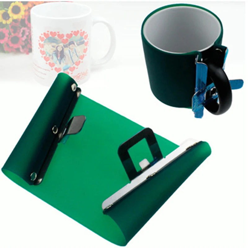 

6pcs 15oz Mugs Rubber Clamps Silicone Fixture for Sublimation Mug Transfer Great