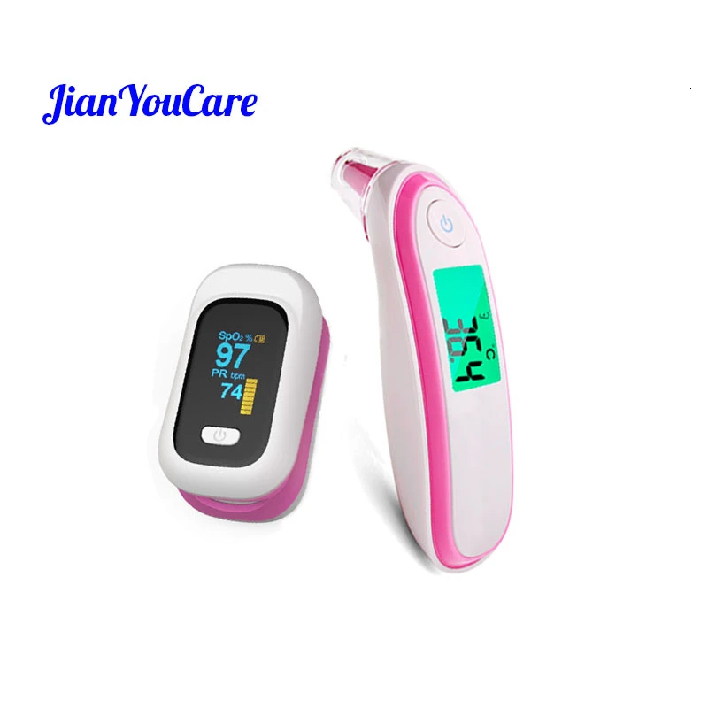 JianYouCare, Пульсоксиметр для пальцев, для тела, ушей, для головы, инфракрасный термометр, для рук, oximetro de dedo, семейная группа путешествий, подарок