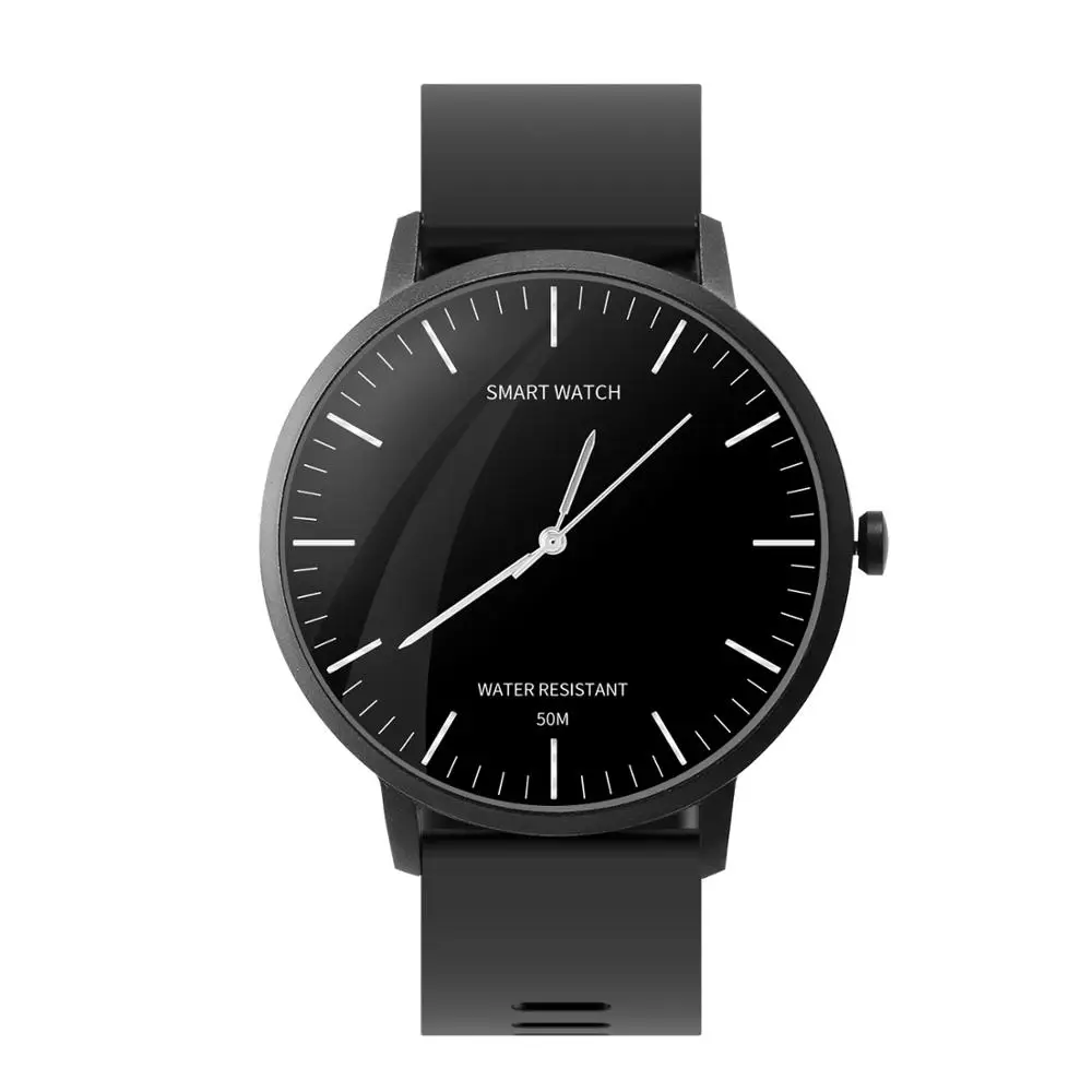 310-Silica-black Смарт-часы мужские спортивные HR монитор сердечного ритма кровяного давления шагомер Водонепроницаемые женские фитнес-трекер повседневные наручные часы - Цвет: 310-Silica-black