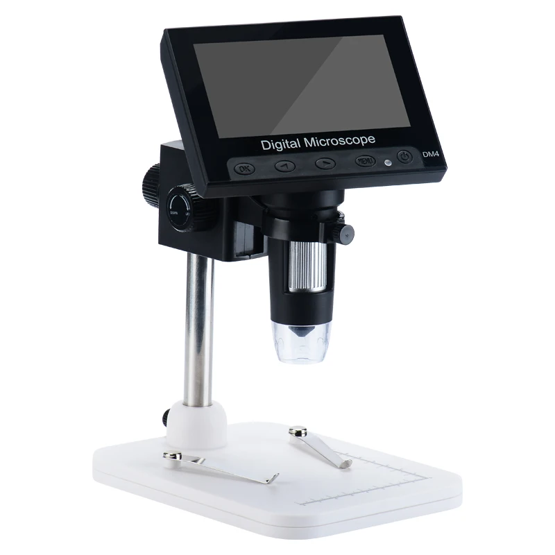 

1000X 4.3'' HD720P LCD Digital Microscope Portable Desktop Electronic Endoscope Magnifier DM04