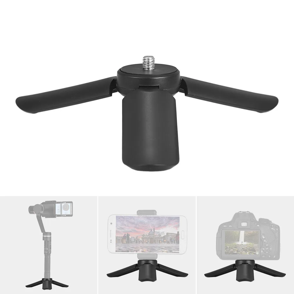 Мини карданный штатив Настольный Штатив 1/" винт для Funblu Mini Gimbal Zhiyun Smooth Q/4 Feiyu Vimble 2 для DJI OSMO Mobile